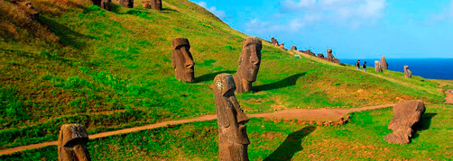 Horse Riding Easter Island